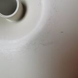 Vintage fruit bowl module white plastic design 70s