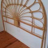 Rattan headboard