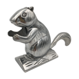 Nutcrackers, vintage nutcrackers squirrel shape, aluminum - 20th century