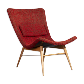 Miroslav Navratil armchair by Cesky Nabytek, fifties