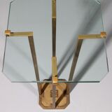 Rares tables d'appoint Peter Ghyczy T18, modèle des années 1970, hauteur 73 cm.