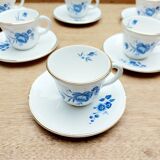Longchamp coffee cups and saucers