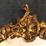 Golden mirror 19x34cm