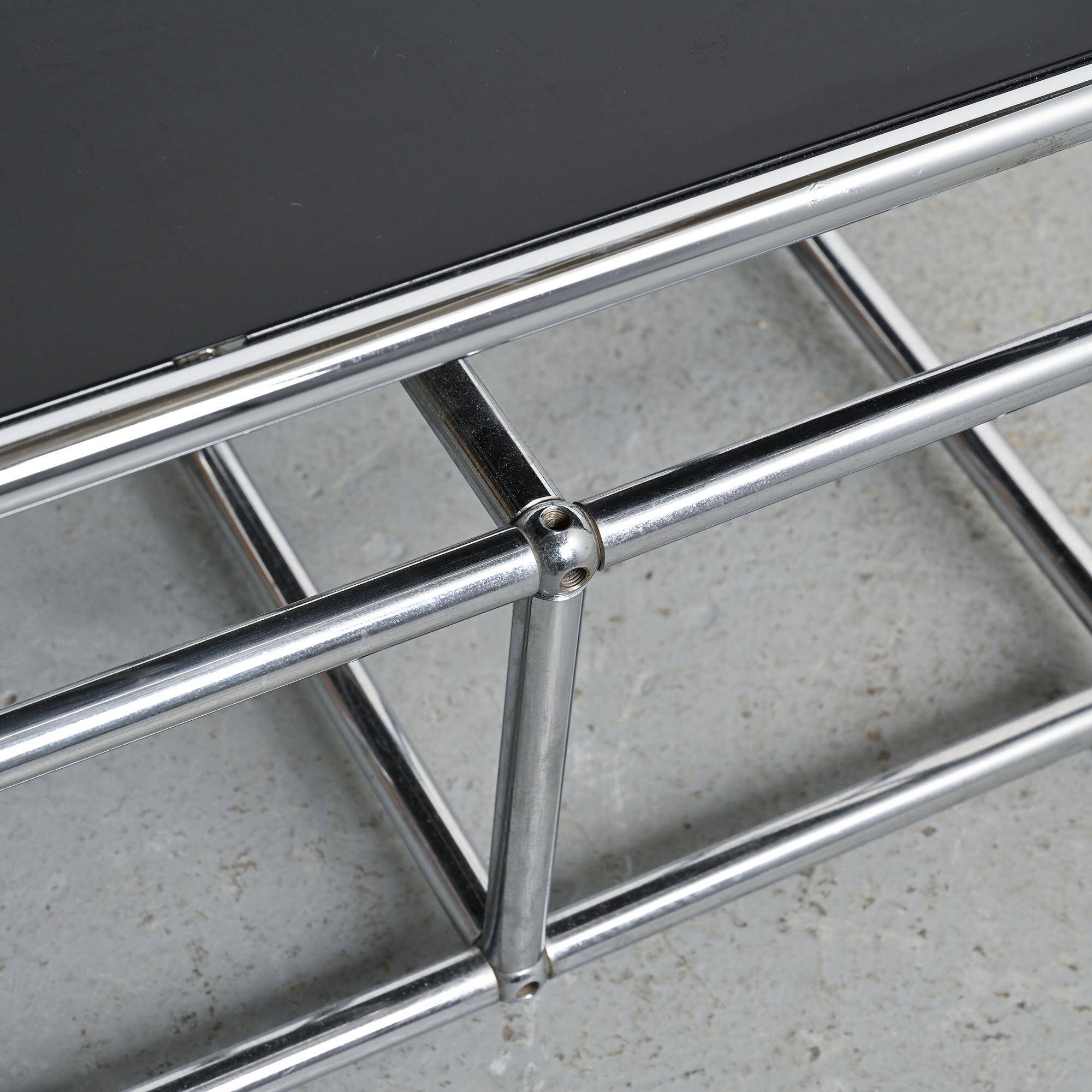 USM Haller coffee table, Switzerland, around 1970