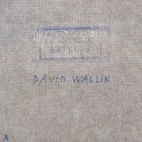 David Wallin (1879-1957), Romantic Painting , 1917, Oil on Canvas, Framed