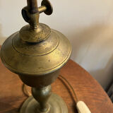 Brass lamp foot