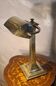 Art Deco brass desk lamp from the 1930s to 1950s, electric OK, h43x30