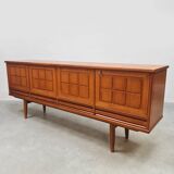 Midcentury Scandinavian sideboard vintage credenza 1960s