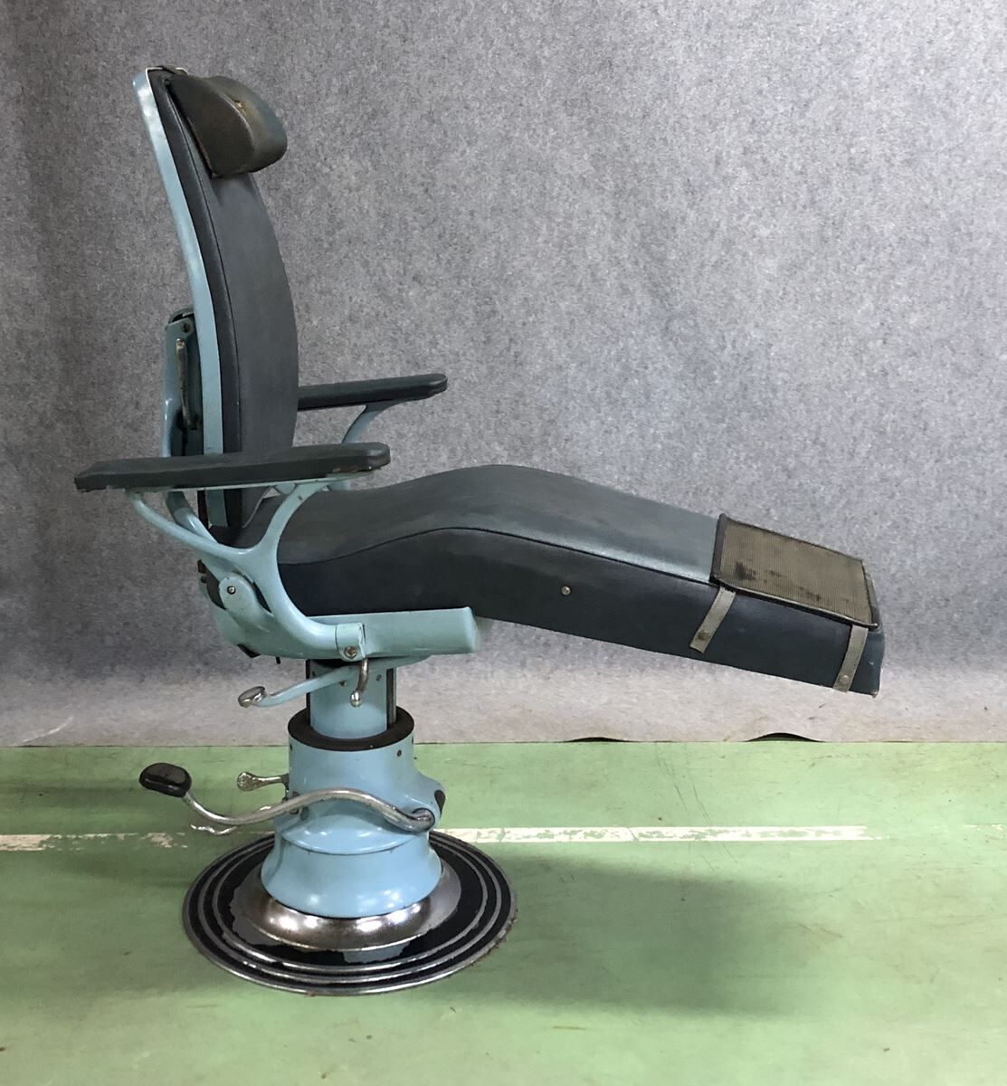 The 1960s dentist's armchair