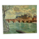 Landscape of a Parisian bridge