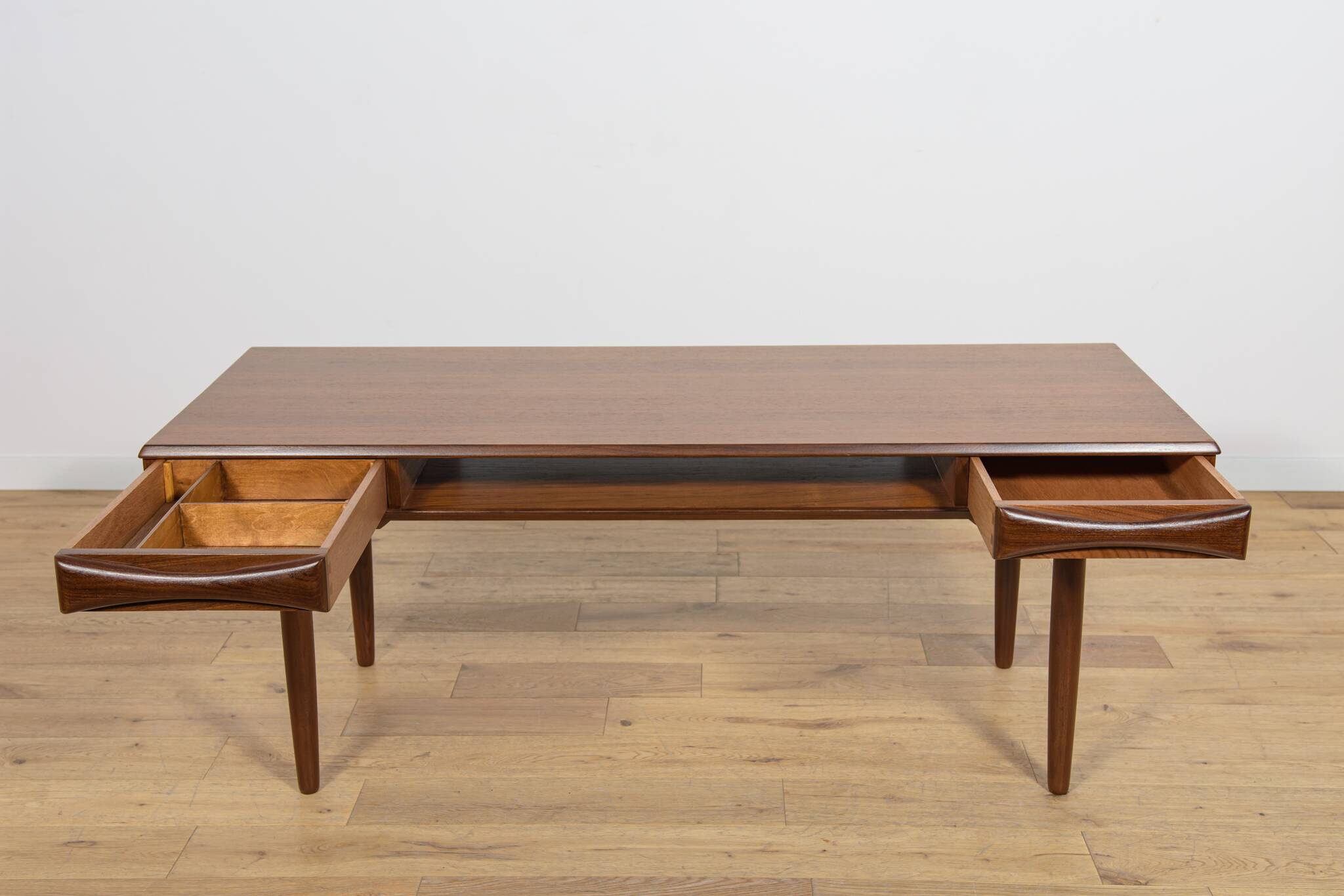 Mid-Century Teak Coffee Table, Denmark, 1960s