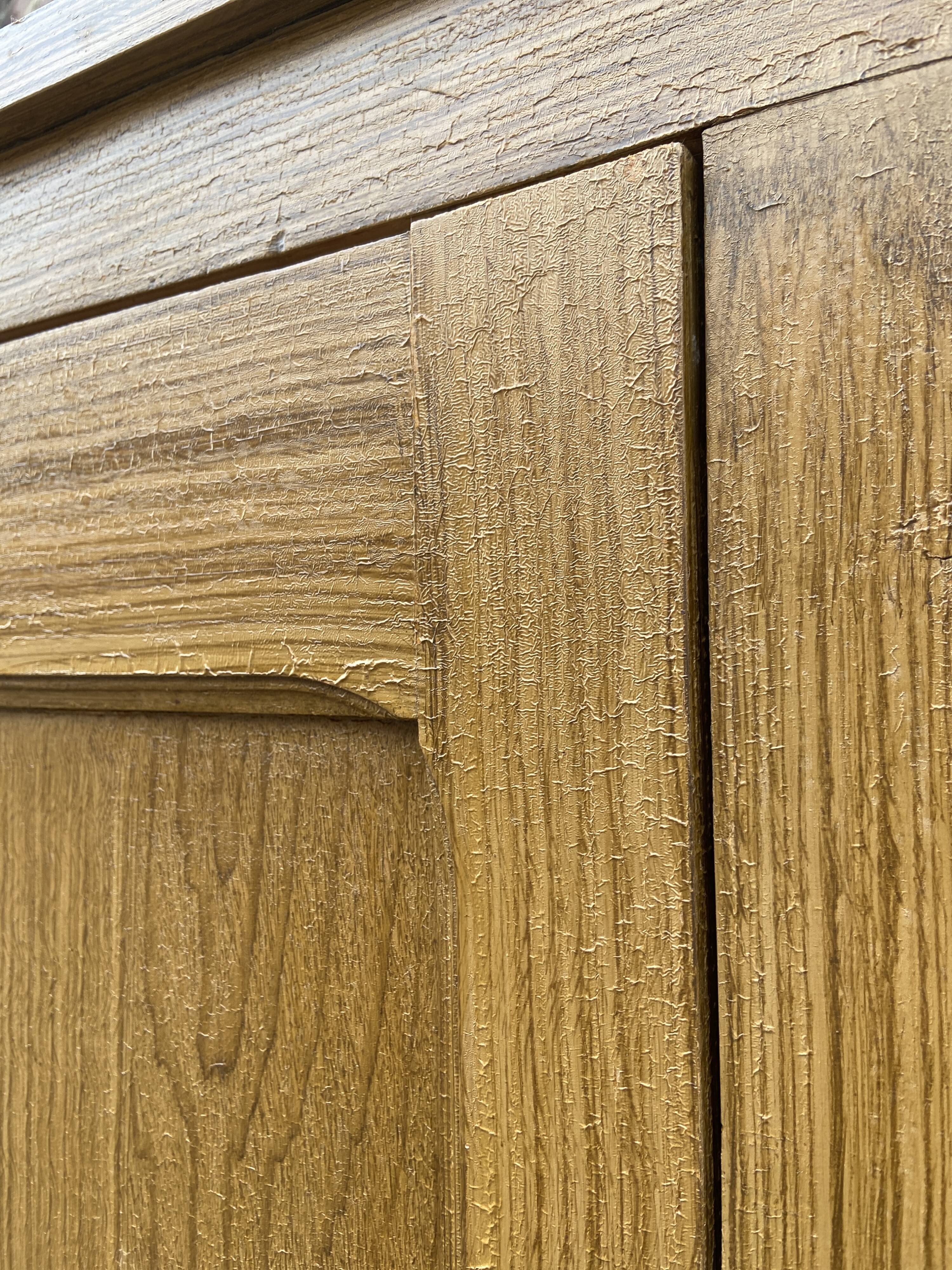 Parisian wardrobe Closet cloakroom wooden workshop Mid-century vintage Scandinavian 1950