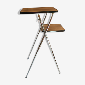 Matt formica folding projection table