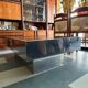 Table basse bar vintage Roche Bobois dans le gout de Willy Rizzo