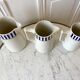 trio of earthenware pitchers CM Paris model "Monique" 30s