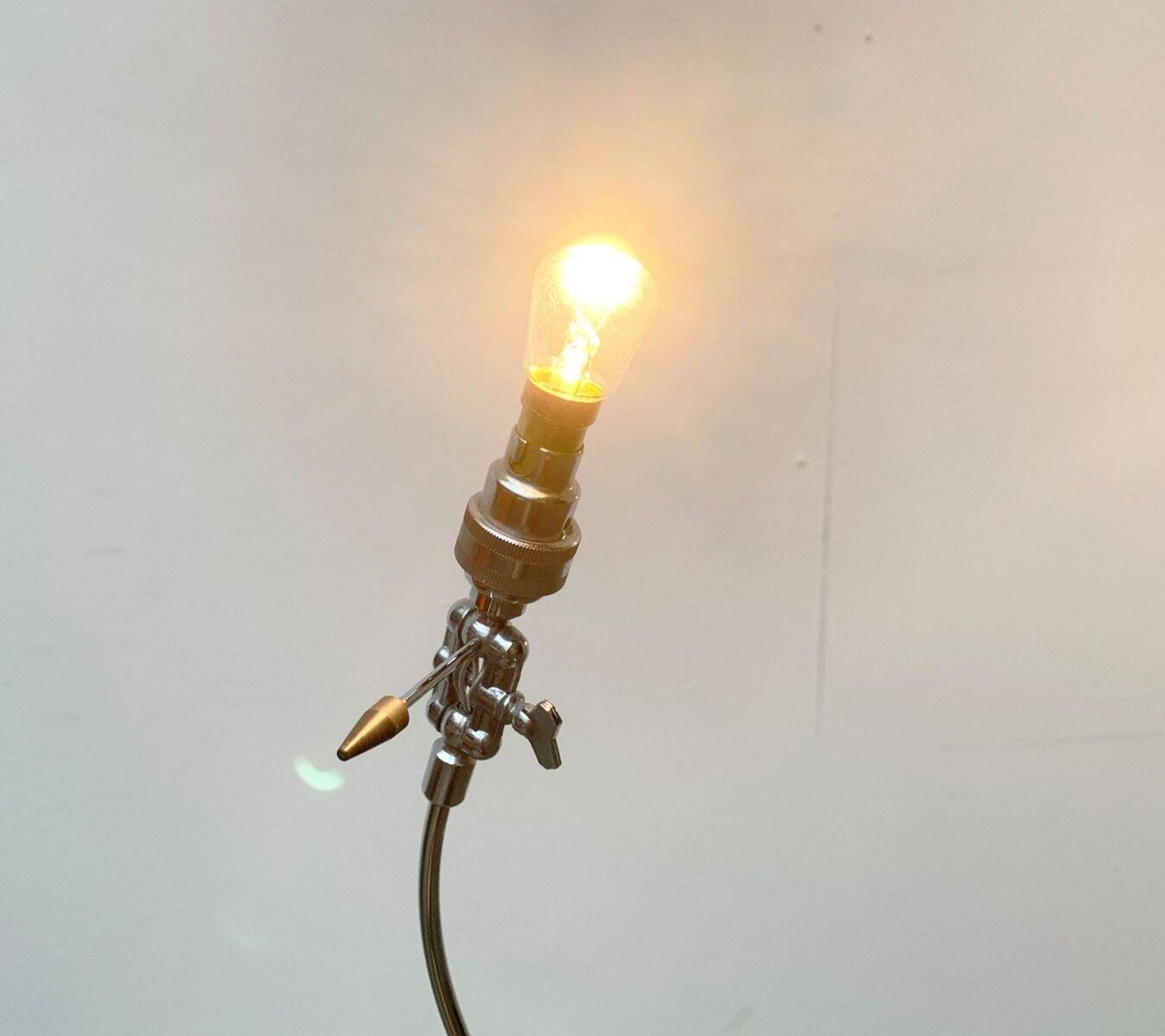 Postmodern Italian floor lamp by Andrea Bastianello for Disegnoluce, 1980s.