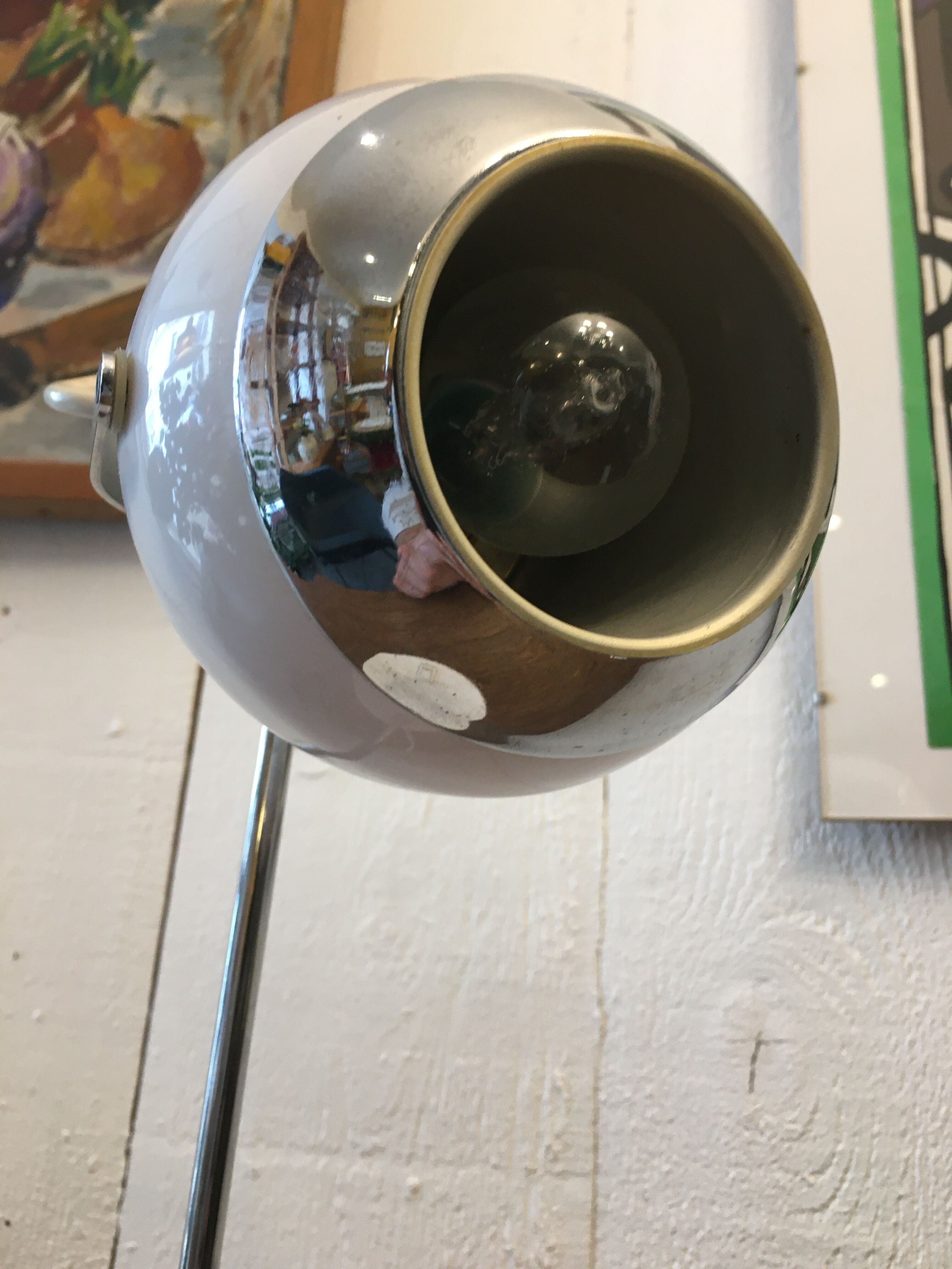 Eyeball lamp, Disderot, circa 1960s