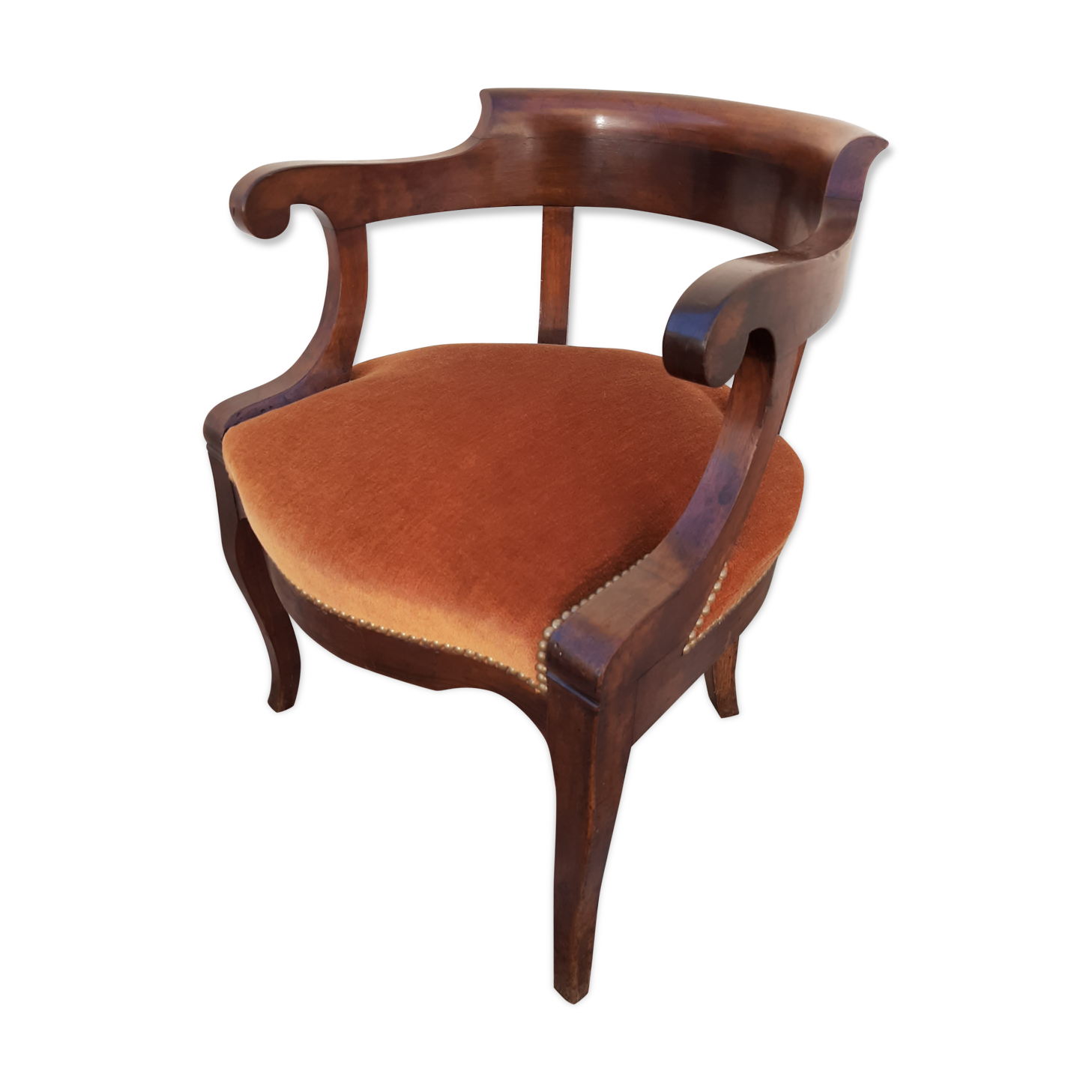 Fauteuil de bureau Louis Philippe 1900