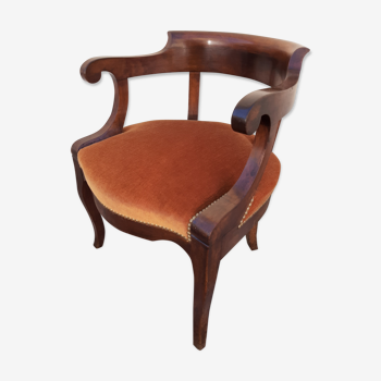 Fauteuil de bureau Louis Philippe 1900