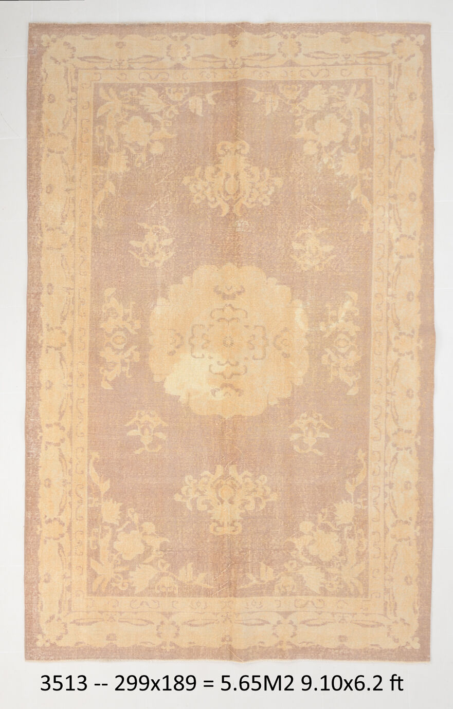 6x10 classic madallion vintage carpet tapis rugs, 299x189cm