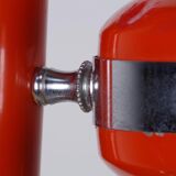 Lustre mid-century rouge Italie