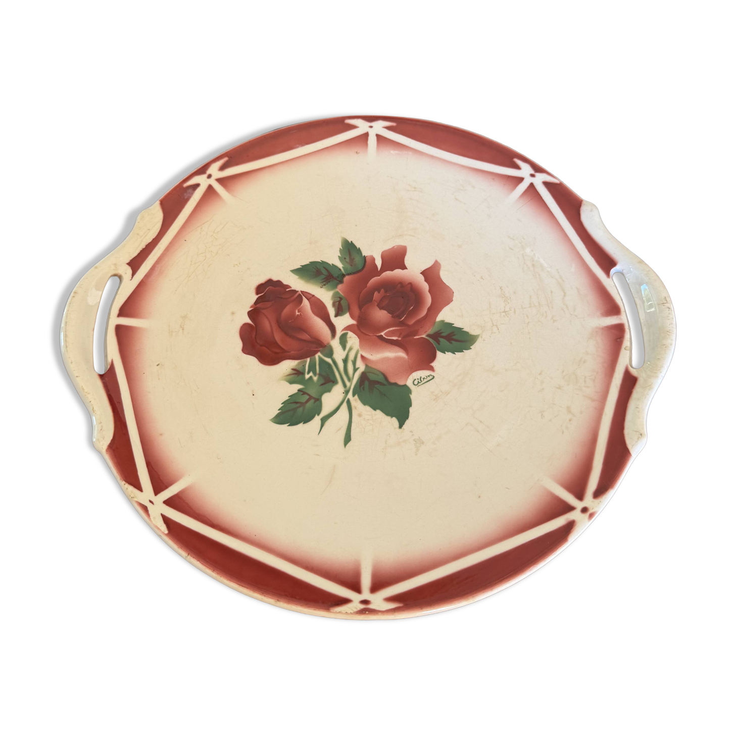 Dish Digoin Sarreguemines