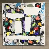 Acrylique sur toile sur châssis