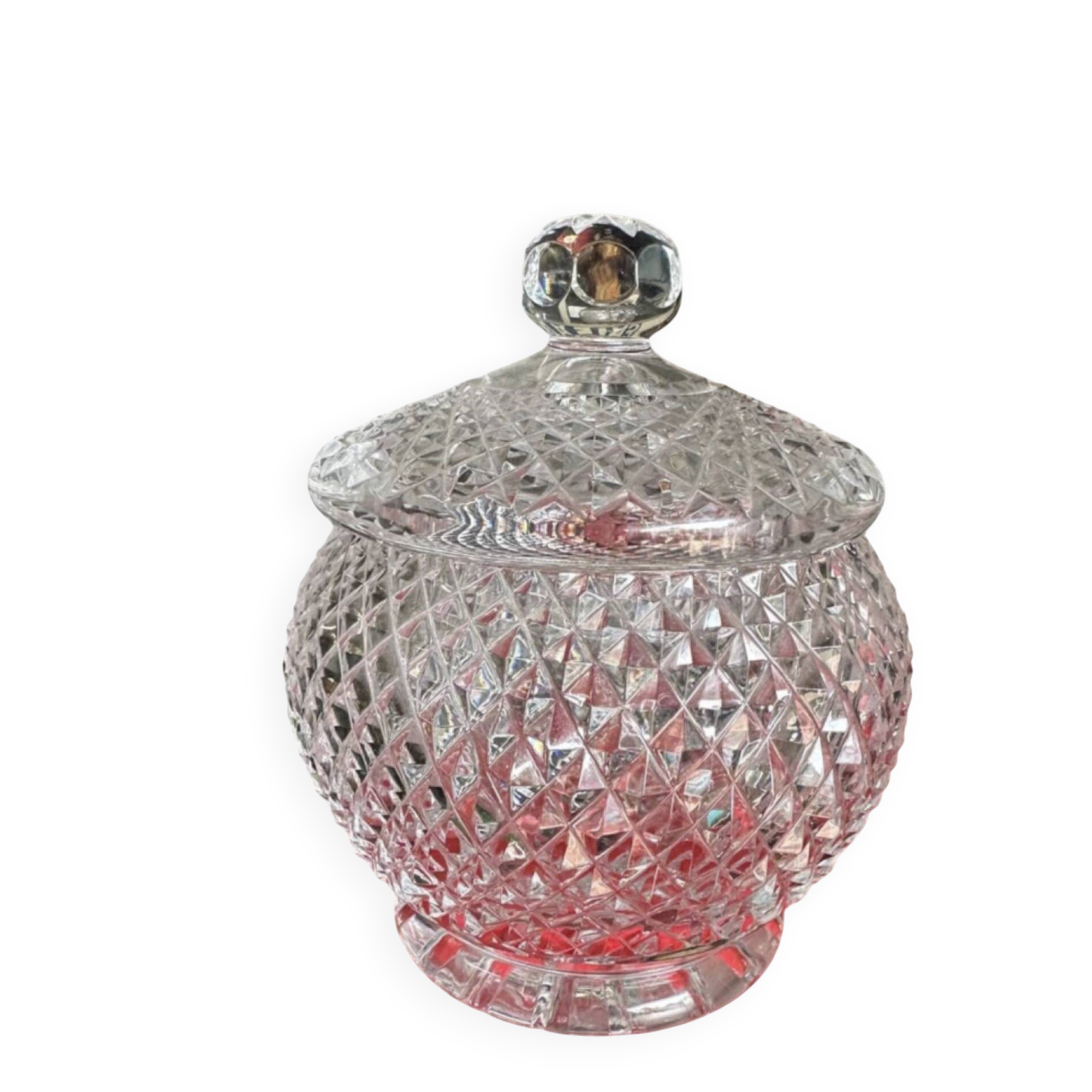 Baccarat crystal bonbonnière