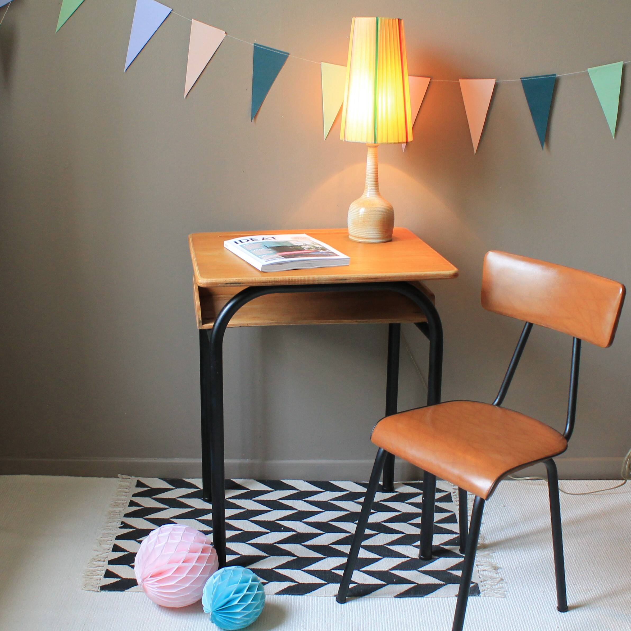 School desk from the 50s/60s