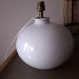 Limoges porcelain ball lamp base from the 60s and 70s