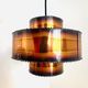 Brutalist Hanging Light In Brass By Svend Aage Holm-Sørensen For Holm-Sørensen & Co, Denmark 1960S
