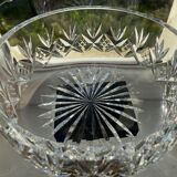Crystal de Sèvres salad bowl in cut crystal