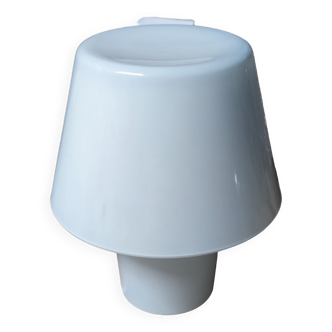 Vintage glass lamp model Gavik (white)