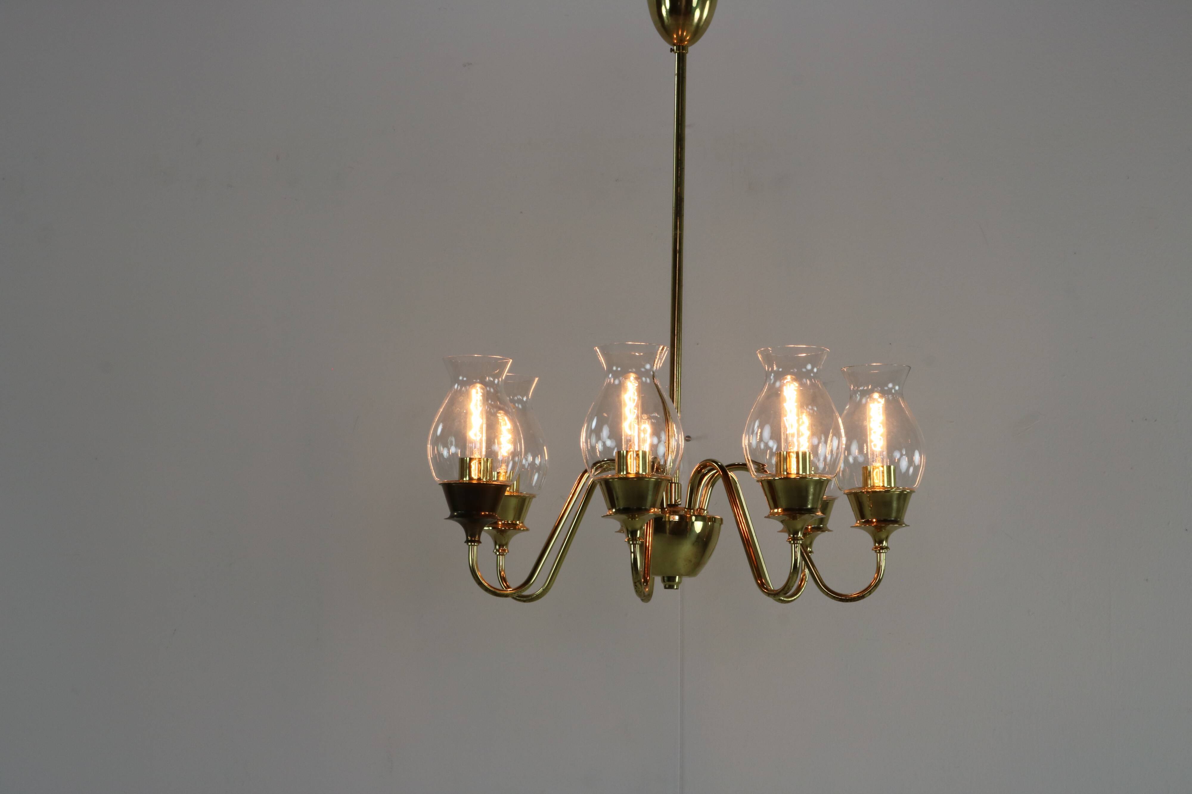 Swedish design ceiling lamp by Hans Agne Jakobsson