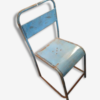 Chaise vintage en métal