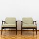 Paire de fauteuils GFM87 par Juliusz Kędziorek, Pologne, 1960