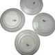Set of four Lunéville KG plates model Annecy from around 1930.