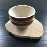 Lot 2 mini two-tone jattes