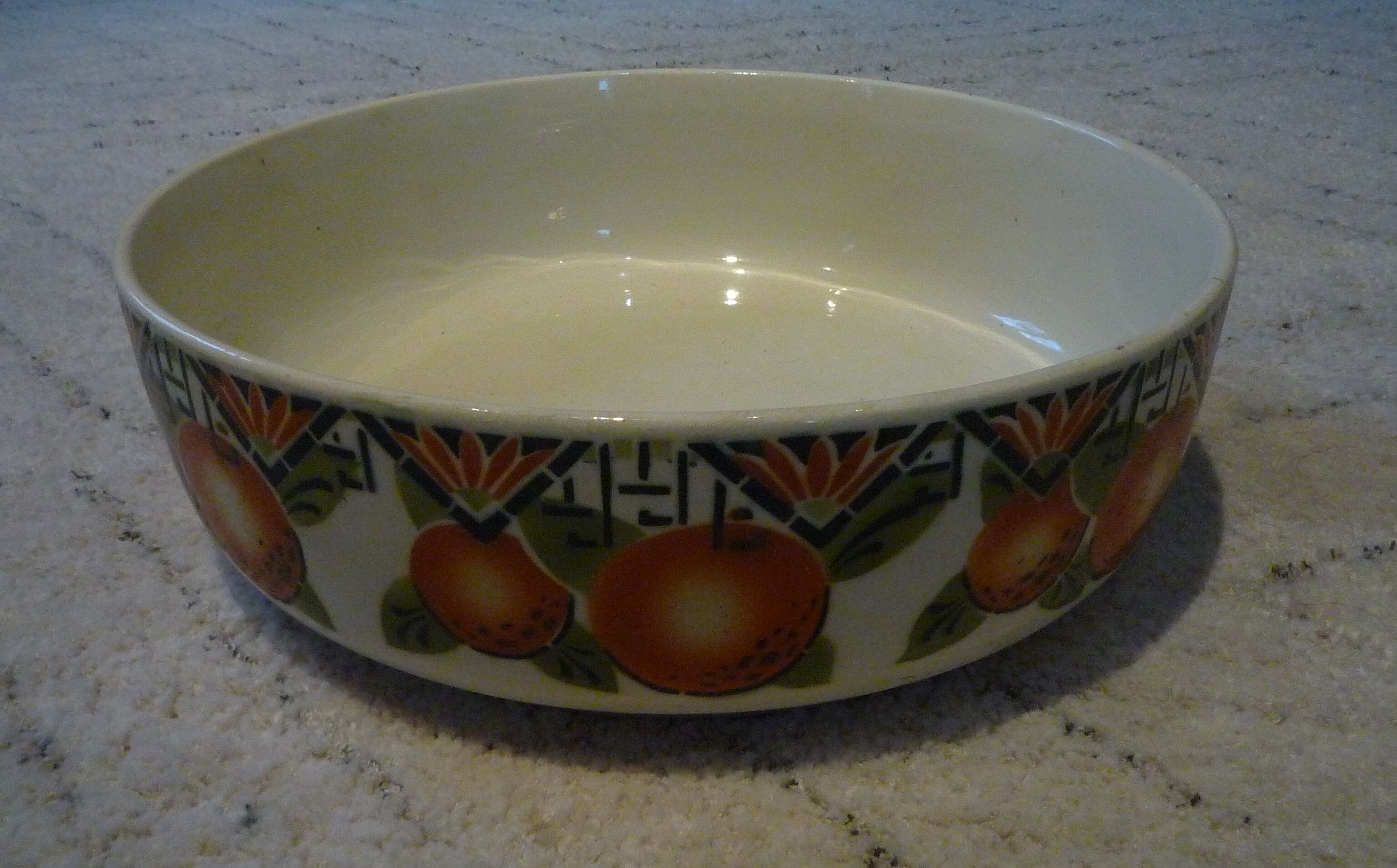 Vasque de toilette en porcelaine Ceranord circa 1920