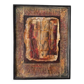 Painting "Study on Vegetable Paper" - 40 x 52 cm