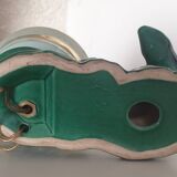 Vintage ceramic lizard lamp