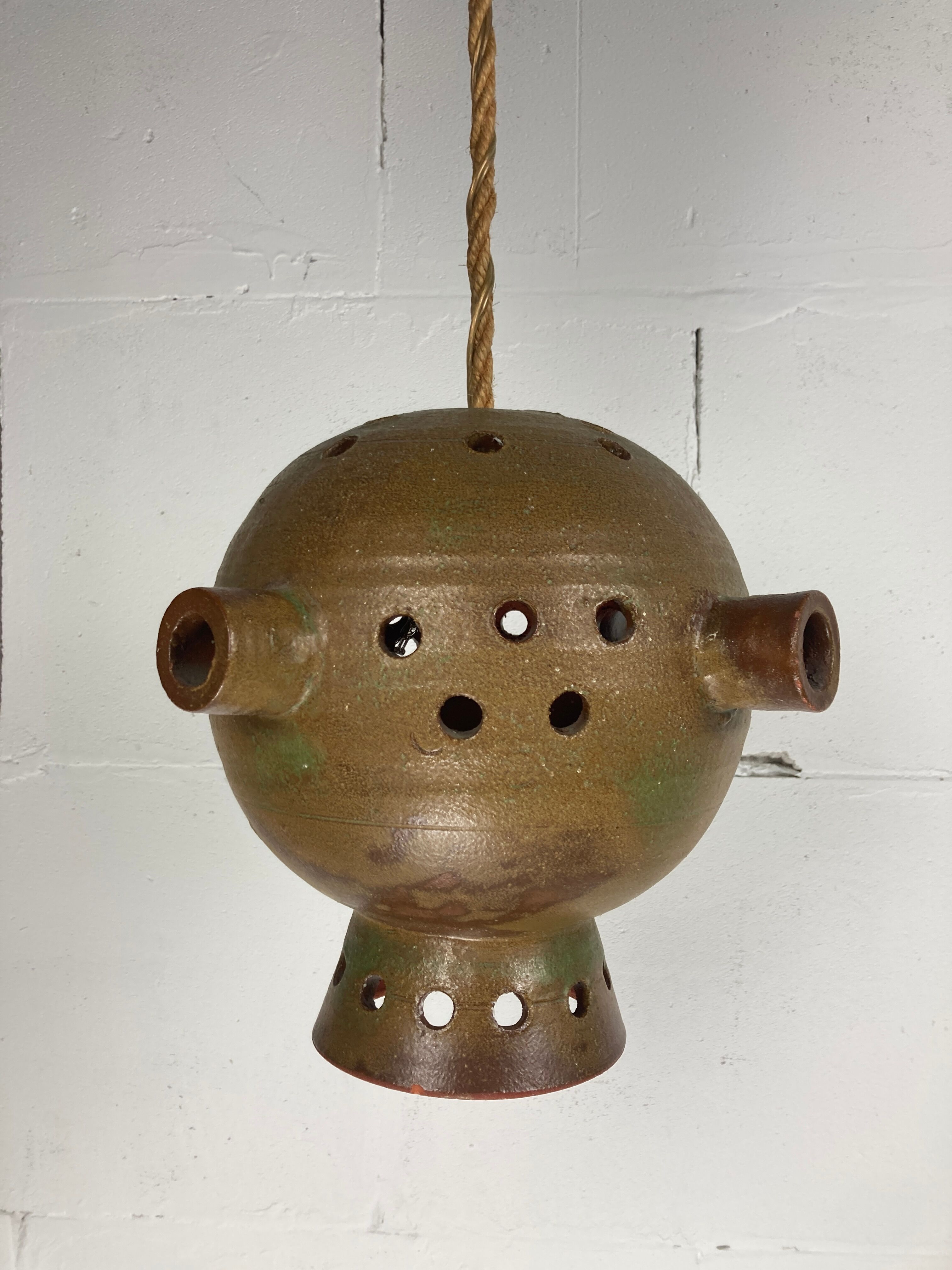 Ceramic space age suspension by Mobach Dutch 1960s