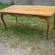 Louis XV style table, solid wood, in good condition.