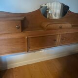 Cosy Art Deco headboard