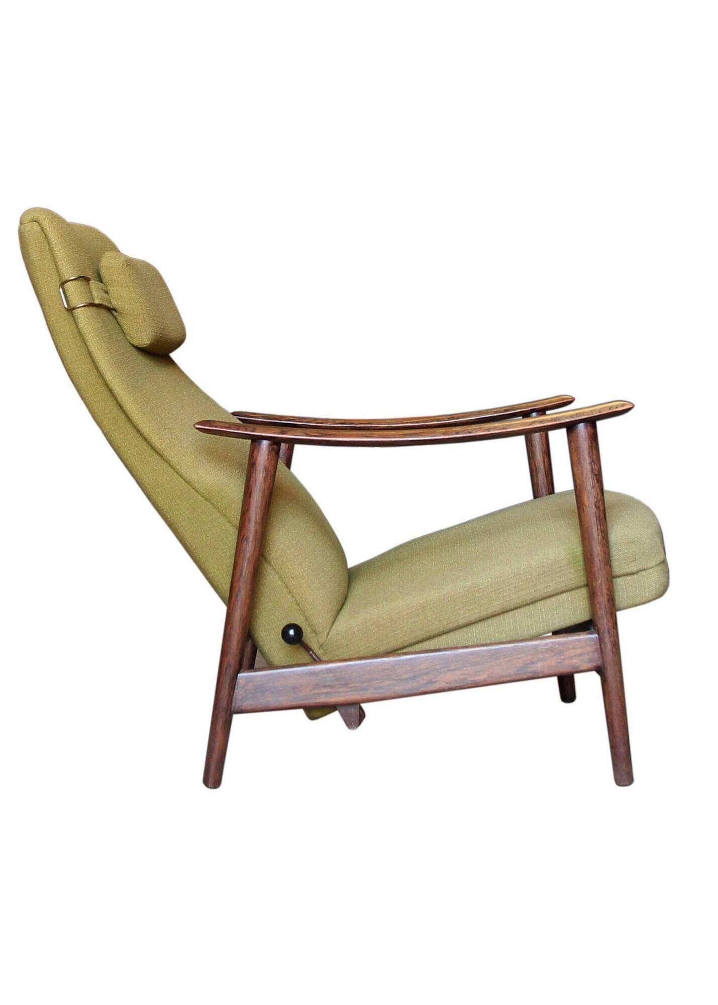 "Combi Star" recliner chair, by Arnt Lande for Stokke Mobler (1962)