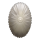 French Vintage 1970s White Opaque Glass Single Wall Light – Art Deco Style