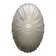 French Vintage 1970s White Opaque Glass Single Wall Light – Art Deco Style