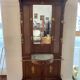 Walnut coat rack early XX th