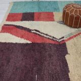Handmade wool Berber rug 274 X 200 CM