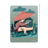 Illustrations "Rain Days" A4